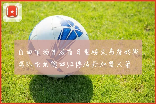 自由市场开启首日重磅交易詹姆斯离队伦纳德回归博格丹加盟火箭